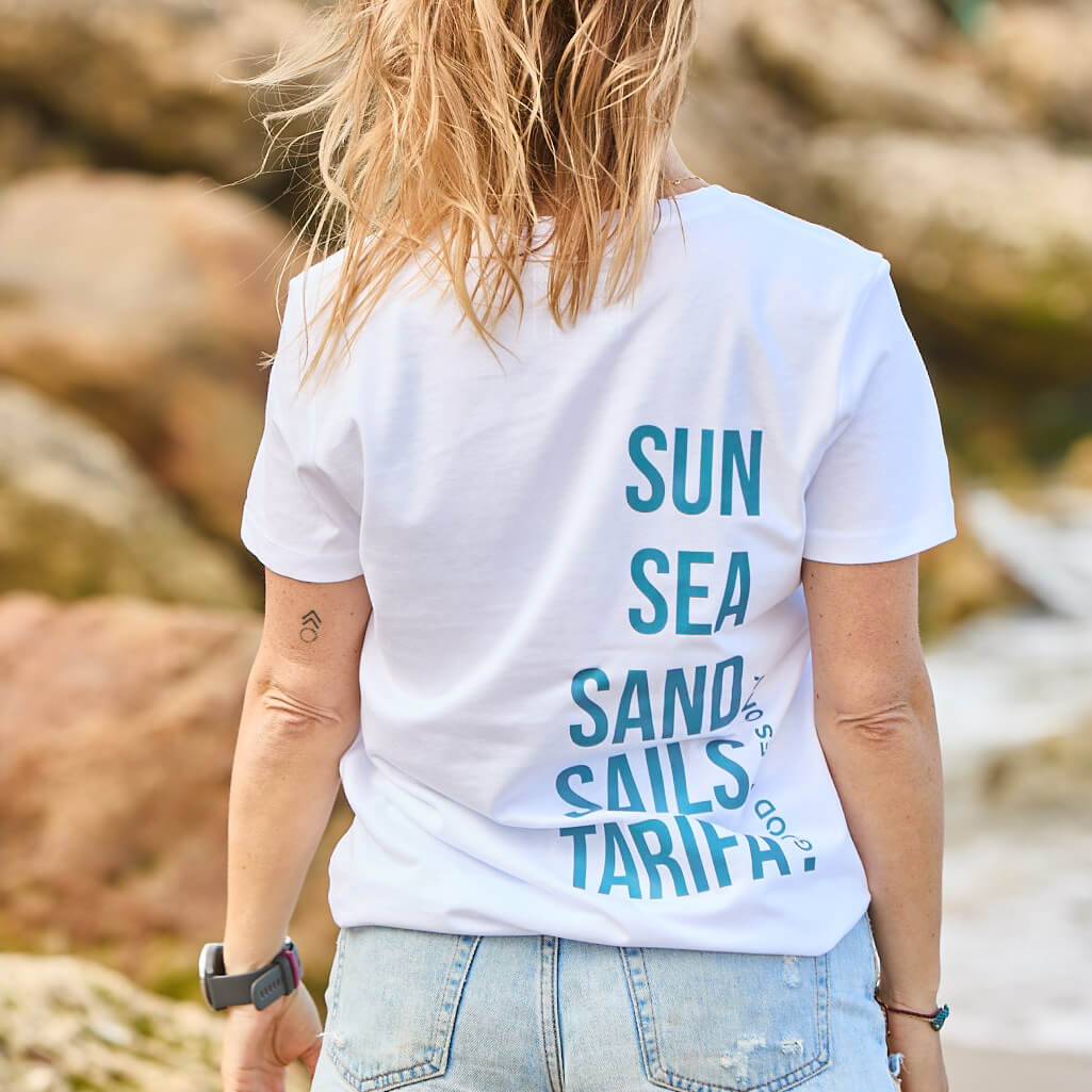 CAMISETA CHICA SUN SEA SAND SAILS TARIFA