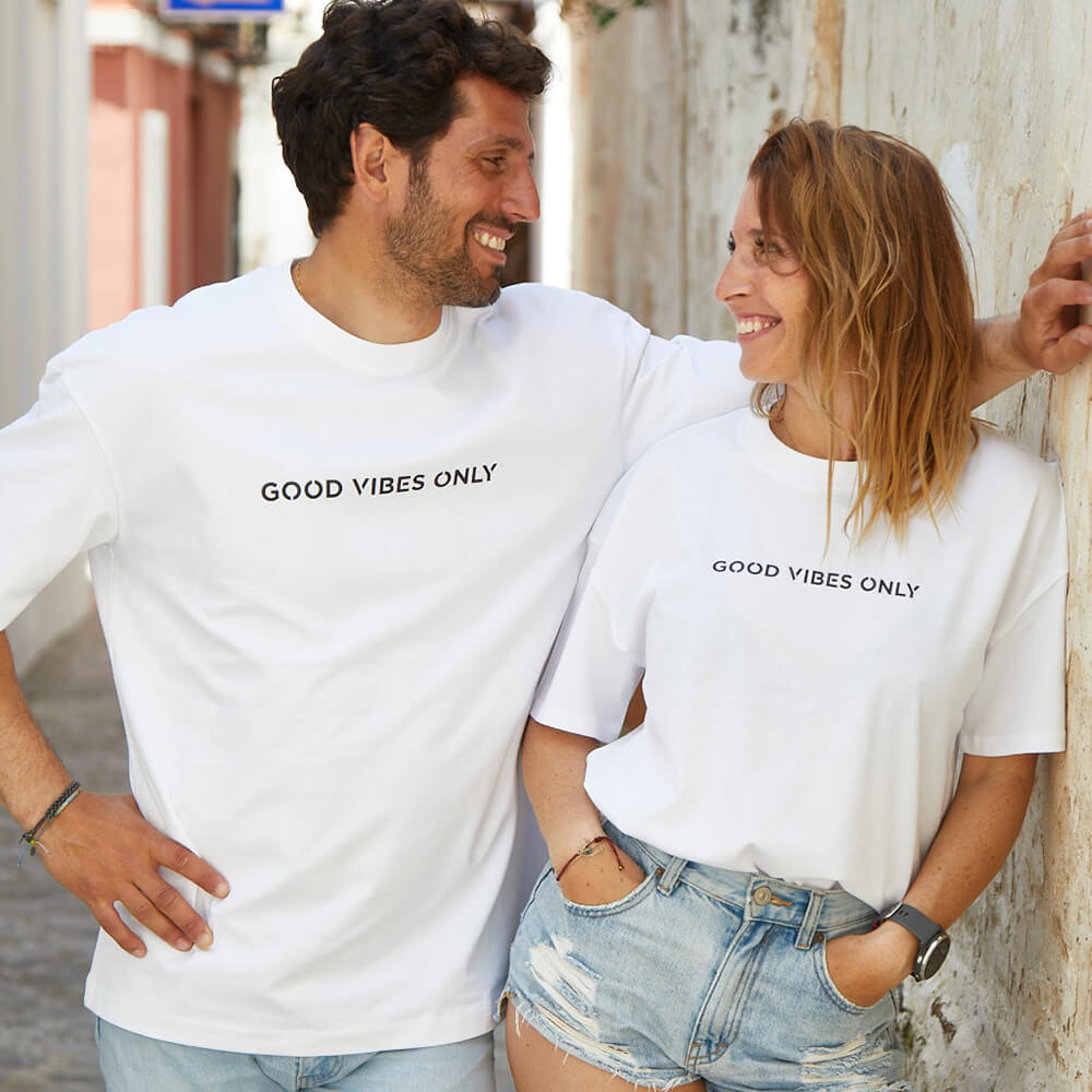 CAMISETA CHICA URBAN GOOD VIBES ONLY