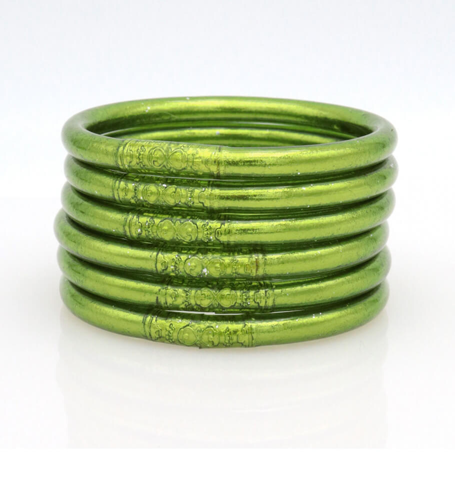 PULSERA PAN DE ORO VERDE BANANA