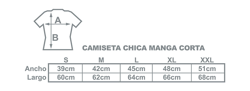 CAMISETA CHICA TABLA DE SURF