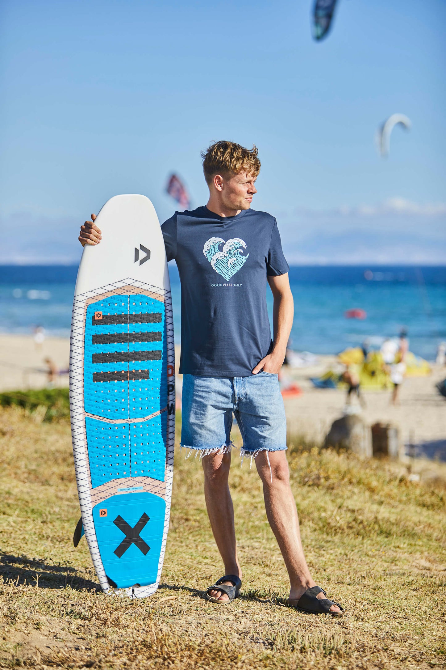 CAMISETA CORAZÓN OLA