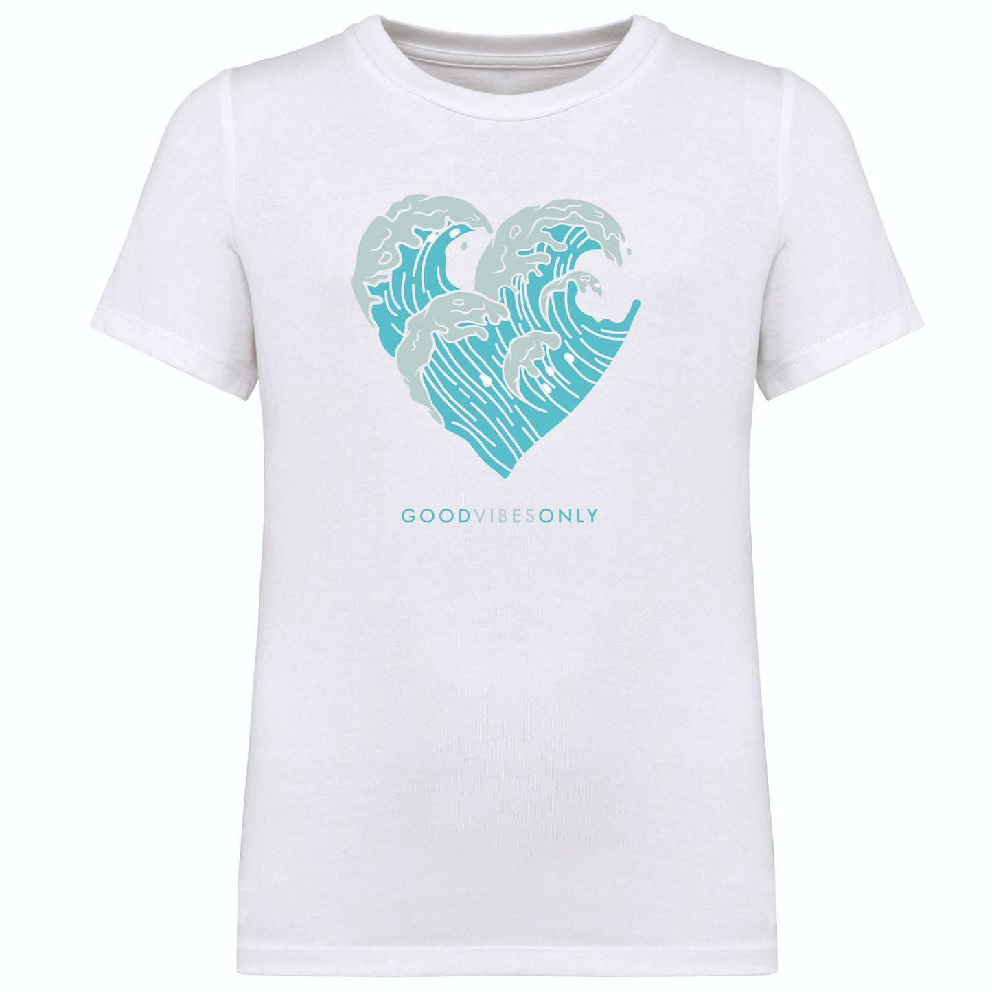 CAMISETA CORAZÓN OLA INFANTIL