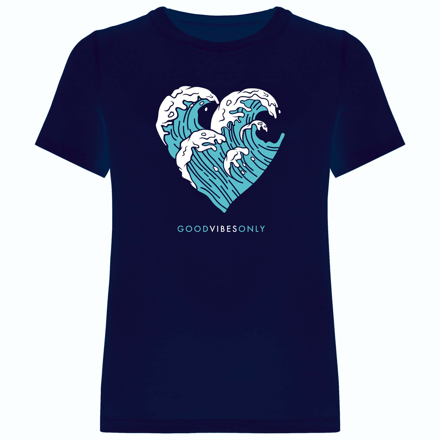 CAMISETA CORAZÓN OLA INFANTIL