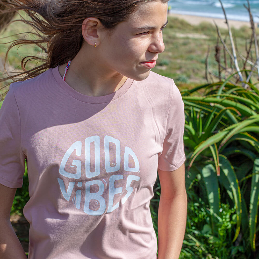 GIRL'S T-SHIRT ORIGINAL LOGO SINGLE COLOR