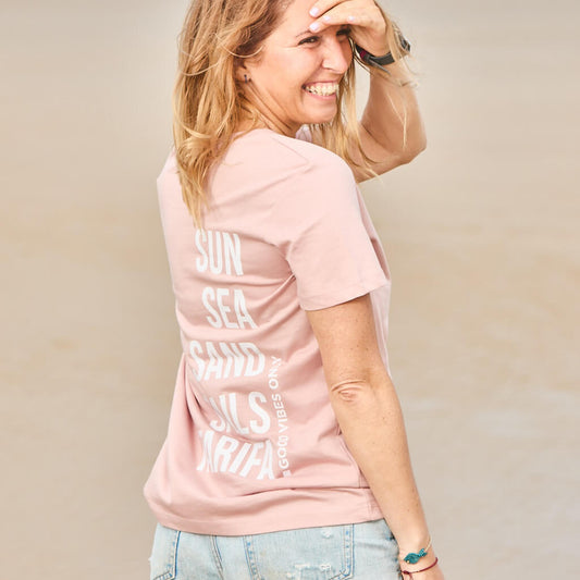 CAMISETA CHICA SUN SEA SAND SAILS TARIFA