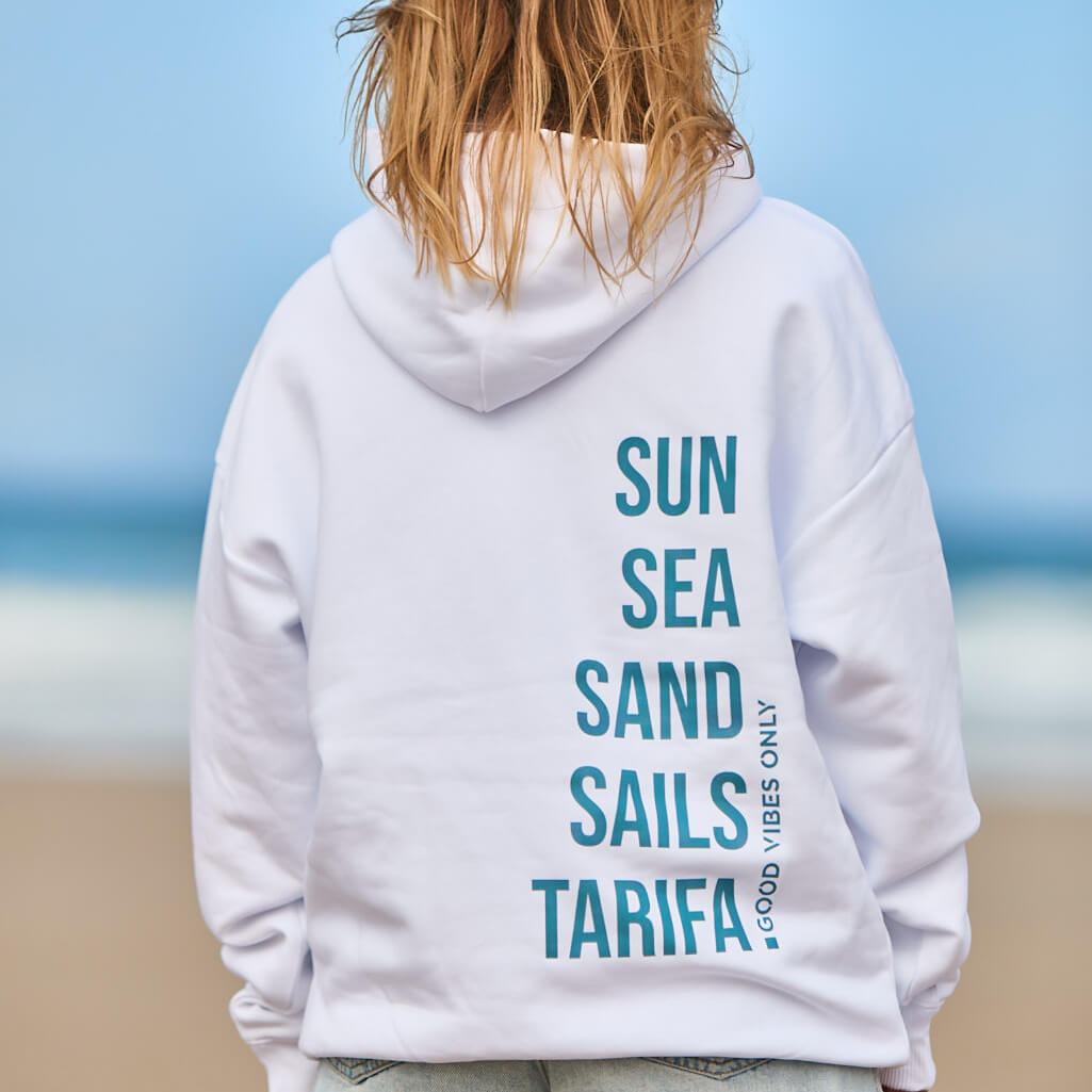 SUDADERA SUN SEA SAND SAILS TARIFA