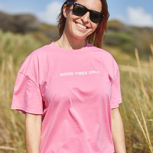 CAMISETA CHICA URBAN GOOD VIBES ONLY