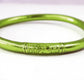 PULSERA PAN DE ORO VERDE BANANA