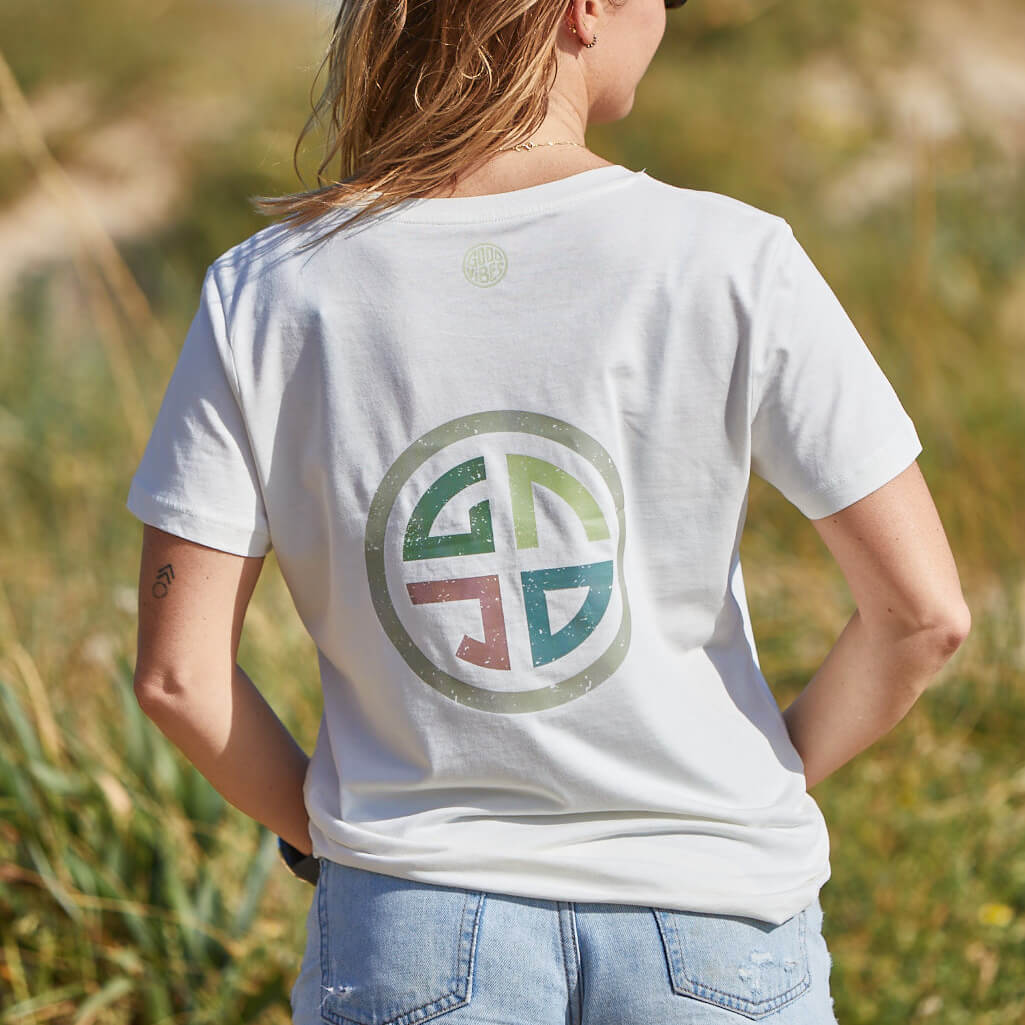 CAMISETA CHICA CÍRCULO GOOD MOOD